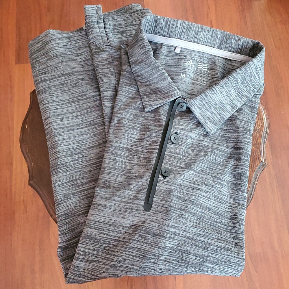 ADIDAS Golf Short Sleeve Polo Sz M